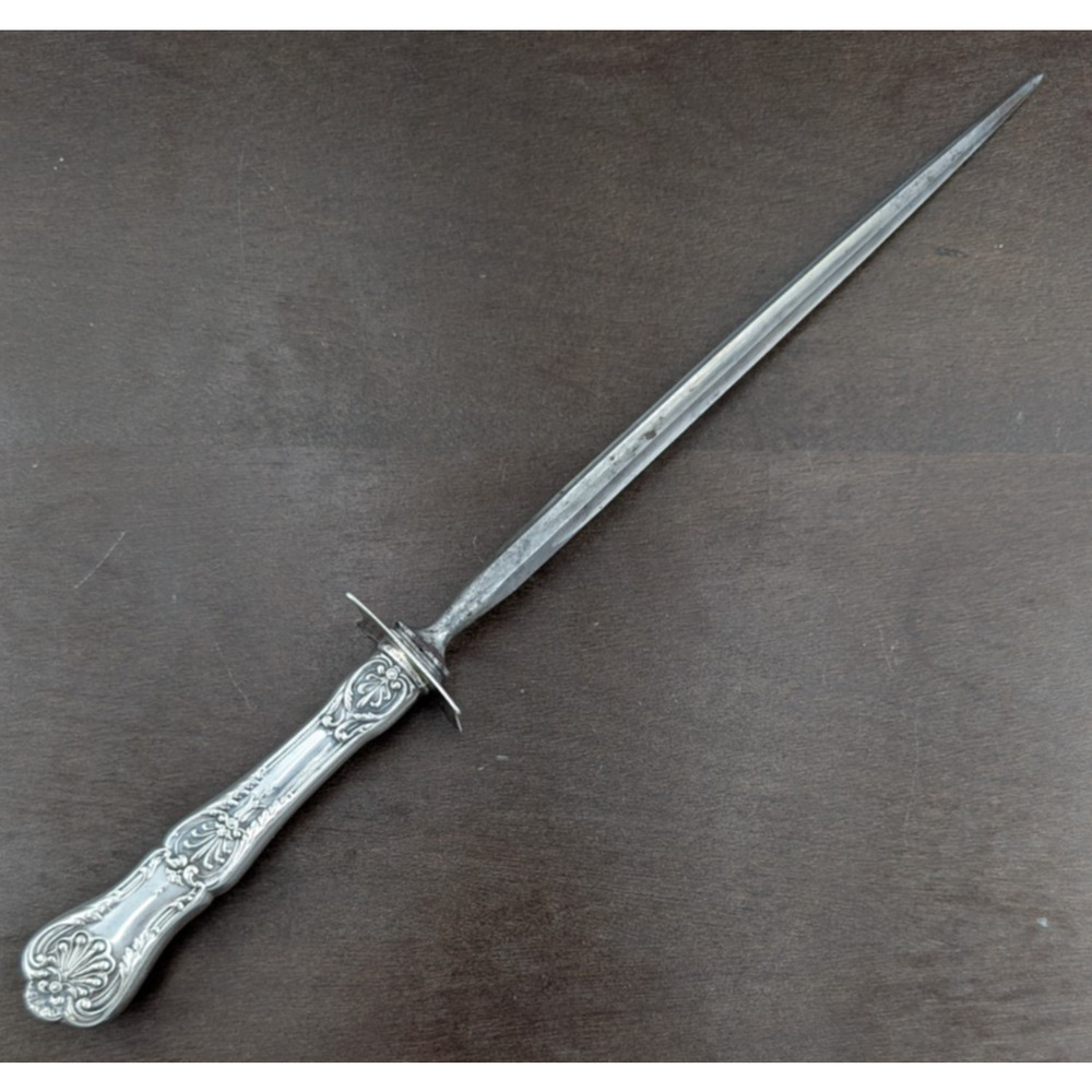Gorham Sterling Silver Carving Hone in King George Pattern